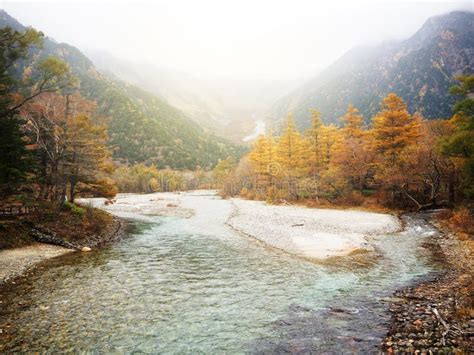 Kamikochi National Park In Autumn Japan Stock Photo Image Of Valley