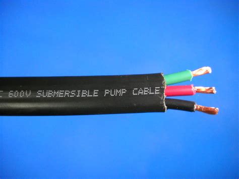 Submersible Pump Cable 10 Gauge 2 Conductors With Ground