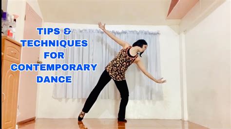 Tips And Techniques For Contemporary Dance Youtube