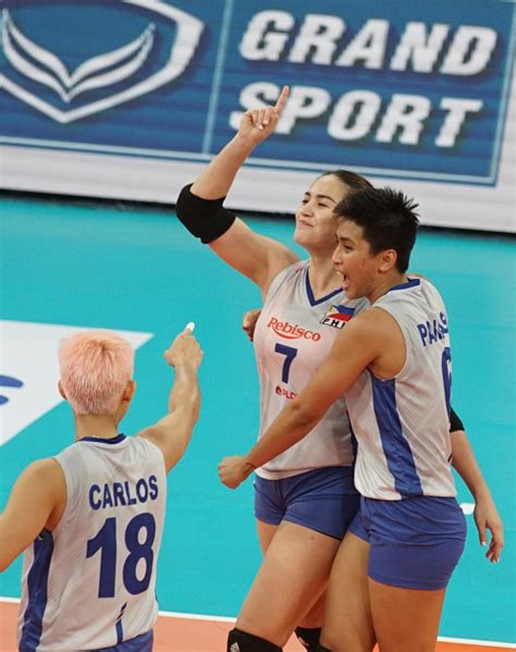 philippines eyes avc cup for women semis berth vs thailand volleyball philippines