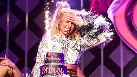 Britney Spears Celebrates 35th Birthday With Nostalgic Performance In Los Angeles See The