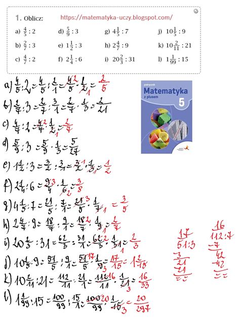 Matematyka Uczy Zad 1 Str 97 Matematyka Z Plusem 5 Dzielenie