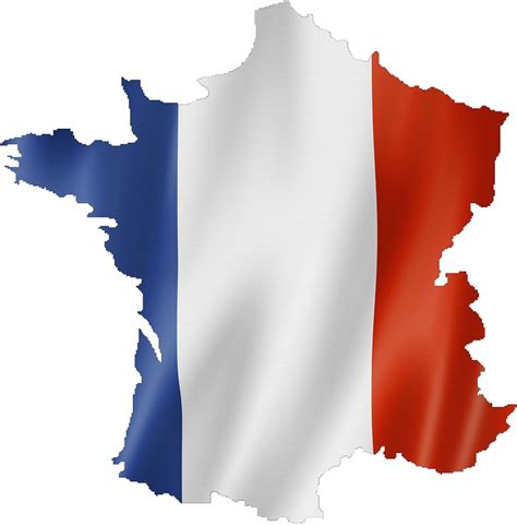 Frankreich Flagge Karte · Kostenloses Bild Auf Pixabay