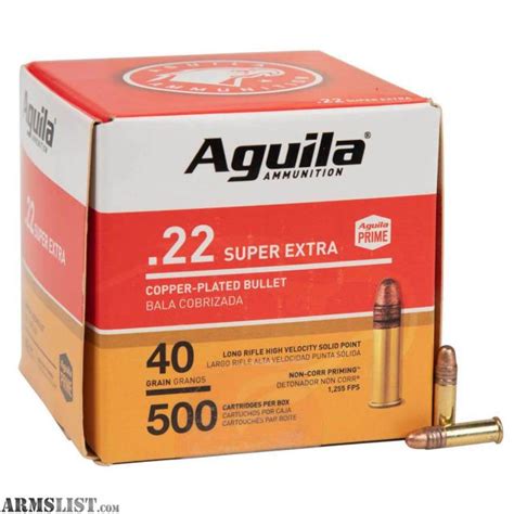 Armslist For Sale 1000 Rounds Of 22 Lr Ammo Aguila