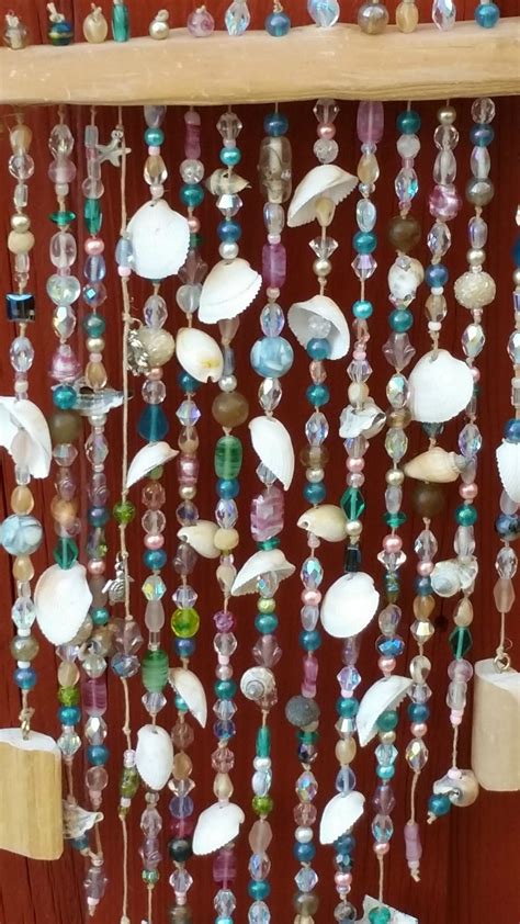 How To Make A Summer Bead And Shell Wind Chime My Pinterventures