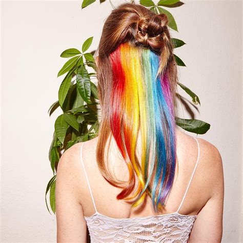 Hidden Rainbow Hair Is The Trend You Never Knew You Always Wanted