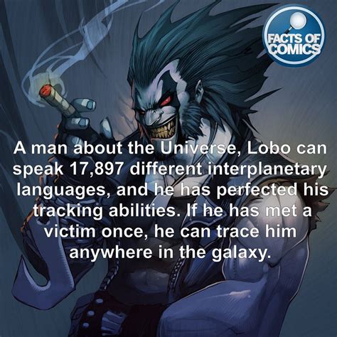 Lobo Fact Factsofcomics Tell Me Your Favorite Superhero By