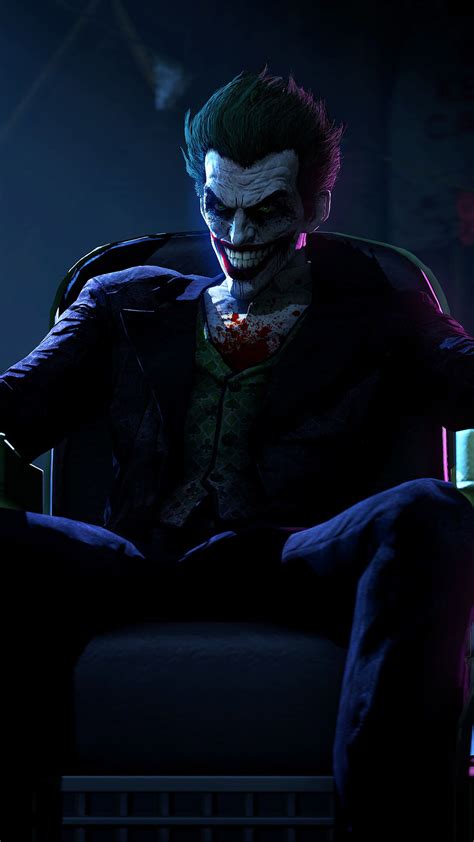 1080x1920 Joker In Batman Arkham Origins Iphone 76s6 Plus Pixel Xl