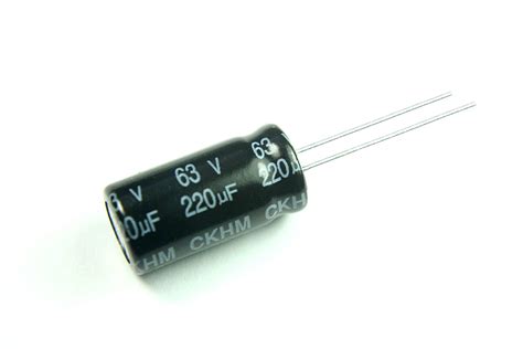 Business And Industrie 220uf 63v Radial Electrolytic Capacitor Pack 10
