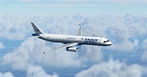 Spirit Airlines A321 Original Livery V10 Msfs2020 Liveries Mod