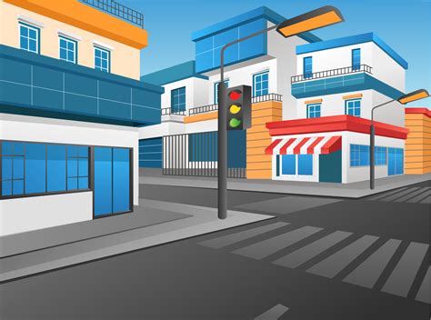Flat Concept 3d Isometric Illustration Background Perspective Corner Of