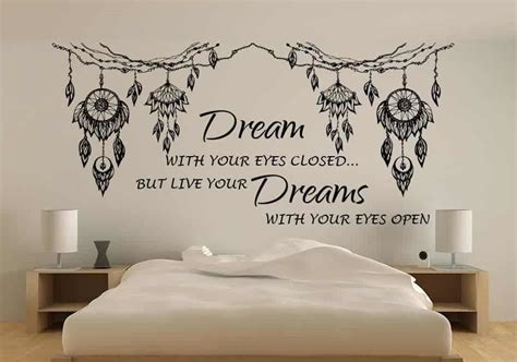 Dream Catcher Quote Wall Decal Dream Catcher Wall Decal