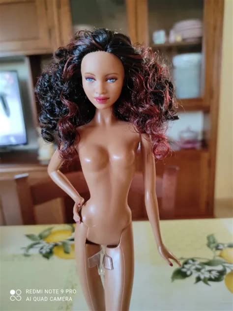 BARBIE SIS SO IN STYLE REPAINT NUDA NUDE NAKED Model Muse Doll Mattel