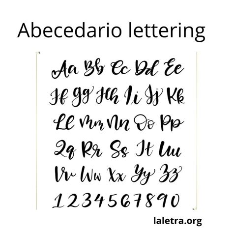 Lettering Tipos De Letras Abecedario Letras Del