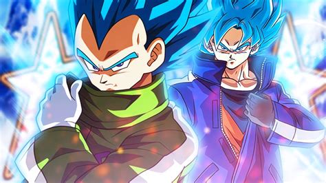 The best quality and size only with us! NEW FREE Jacket SSB Goku & Vegeta Rainbow'd Are INCREDIBLE ...