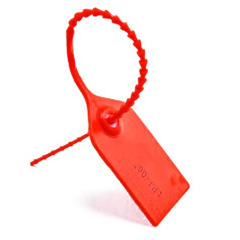 Tamper Evident Plastic Security Seals Light Duty Pull Tight Seal