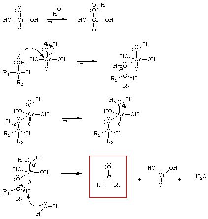 No significant racemization is observed for alcohols with adjacent chiral centers. What is the mechanism for the oxidation of primary ...