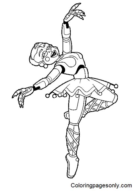 Coloriages Ballora Fnaf Imprimer Coloriages Ballora Coloriages The Best Porn Website