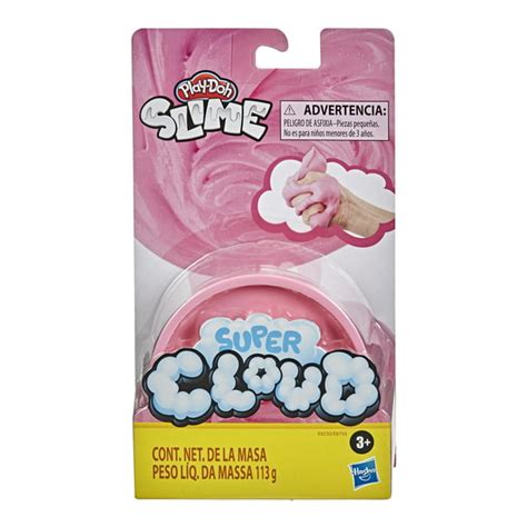 Play Doh Slime Super Cloud Light Pink Single Can 4 Ounces Walmart