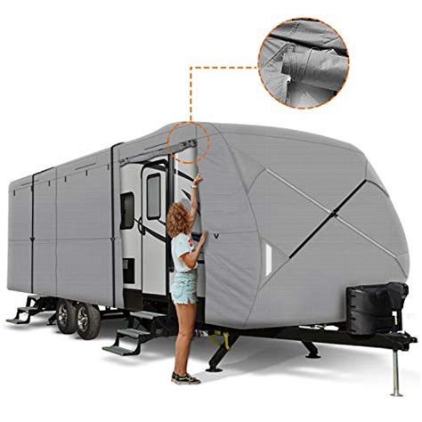 Leader Accessories 24 27 Travel Trailer Rv Cover Windproof Extra