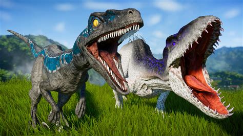 Jurassic World Evolution Indoraptor Vs Blue Vs Suchomimus Dinosaurs My Xxx Hot Girl