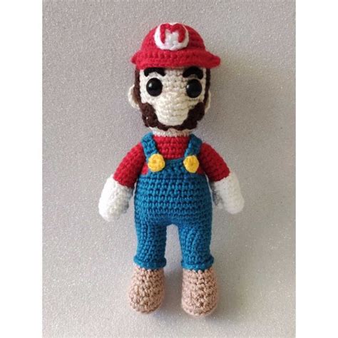 Mario 17 Cm Crochet Plush Toy Buy On