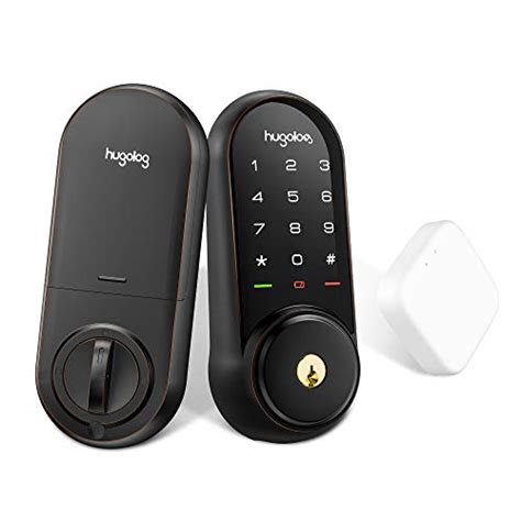 Hugolog Smart Locktouchscreen Deadbolt Remote Wireless Control