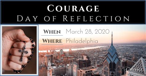 Cancelled Philadelphia Courage Day Of Reflection Courage