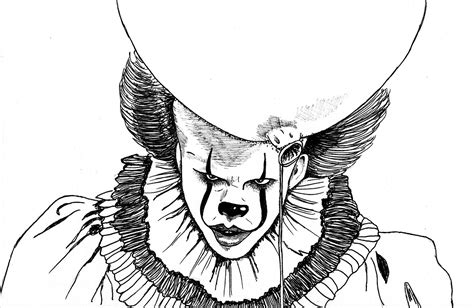 Pennywise Printable Coloring Pages