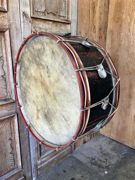 Antique Marching Band Drum From The Church Lads Brigade At 1stdibs