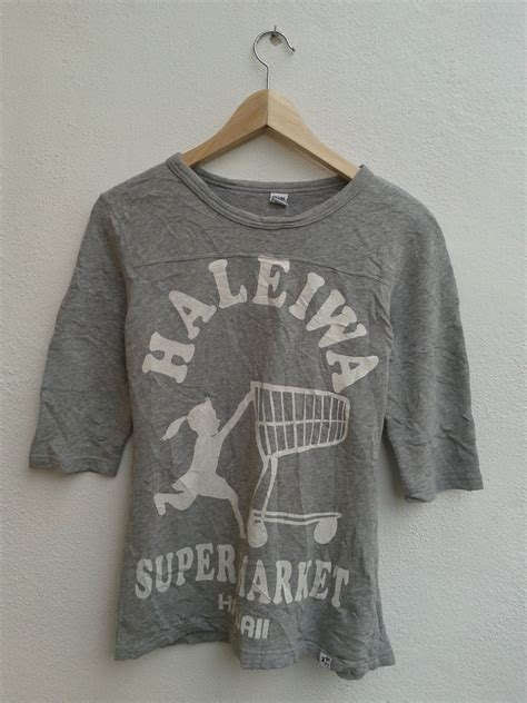 Top On Sale Vintage 90s Haleiwa Supper Market Hawaii Graphic Trolly