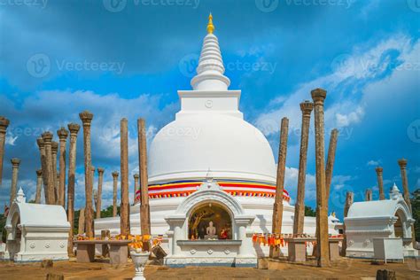 Thuparamaya Is First Buddhist Temple In Sri Lanka 2556450 Stock Photo
