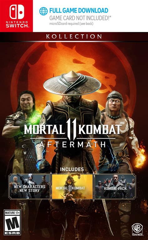 Mortal Kombat 11 Aftermath Kollection Nintendo Switch Gamestop