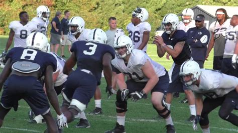 Watch Penn State Practice With Michigan Crowd Noise Youtube