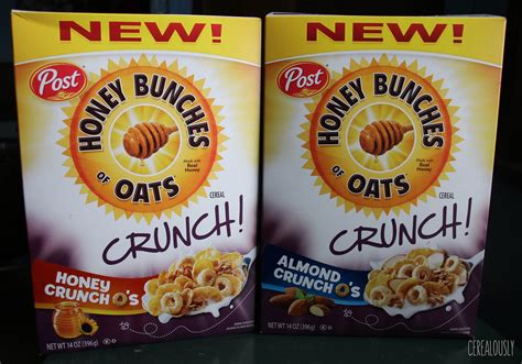 Review: Post Honey Bunches of Oats Crunch O's: Honey and Almond