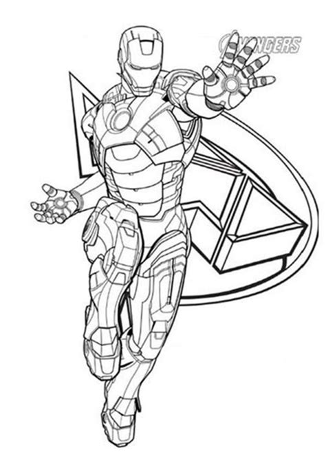 Free Easy To Print Iron Man Coloring Pages Tulamama Free Printable