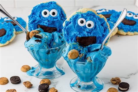 Cookie Monster Ice Cream She Shared