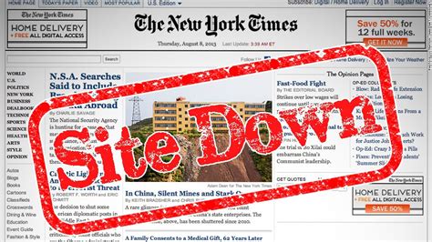 New York Times Down In Possible Malicious Attack
