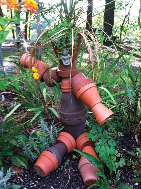 17 Odd Planters That I Love Ideas Planters Garden Art Flower Pots