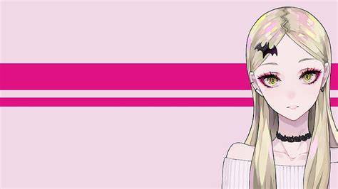 Hd Wallpaper Anime Girls Original Characters Blonde Long Hair
