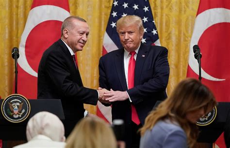 opinion president trump urges turkish strongman to call on a ‘friendly reporter the