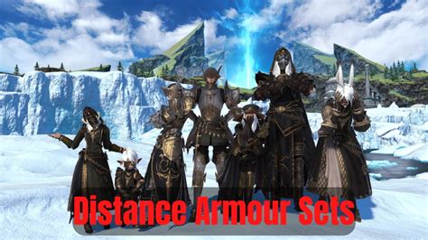 FFXIV All Distance Armour Sets YouTube