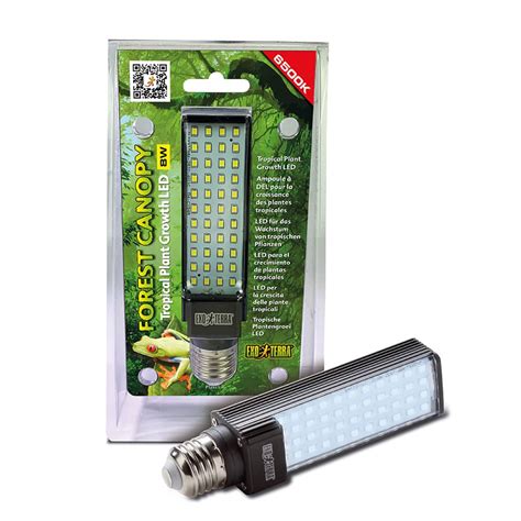 The exo terra compact top canopy is a compact fluorescent terrarium canopy designed for use a combination of two (2) different exo terra repti glo compact fluorescent bulbs can be used to create. Exo Terra Forest Canopy LED | Reptilienkosmos.de - Die ...