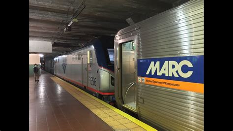 Septa Hd 60fps Riding Amtrak Powered Marc Set On Wilmington Line
