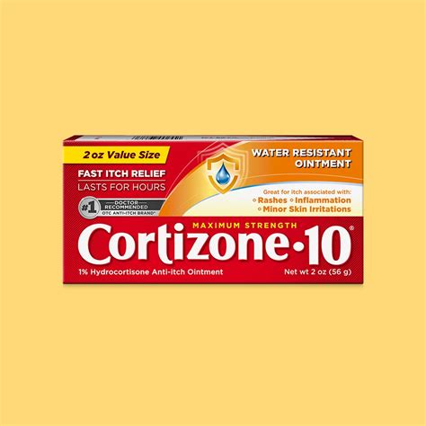 Maximum Strength 1 Hydrocortisone Itch Relief Water Resistant Ointment Cortizone 10®