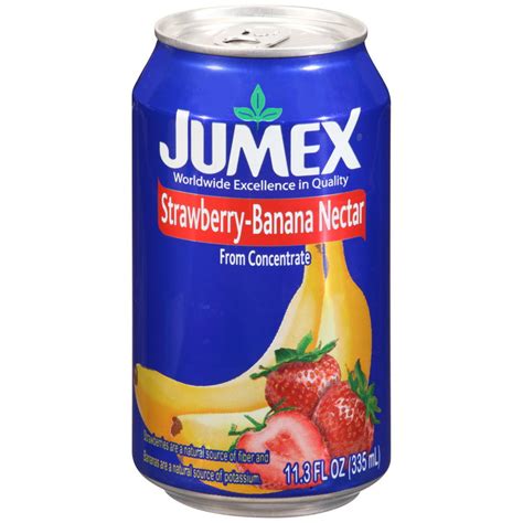 Jumex Strawberry And Banana Nectar From Concentrate 113 Fl Oz