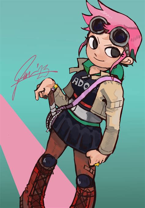 ramona flowers by weewoojap on newgrounds