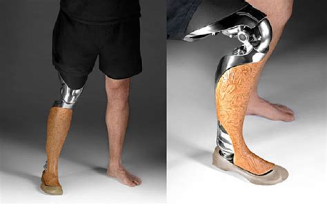 Beautiful Customized 3d Printed Prosthetic Legs Are Made To Be Seen