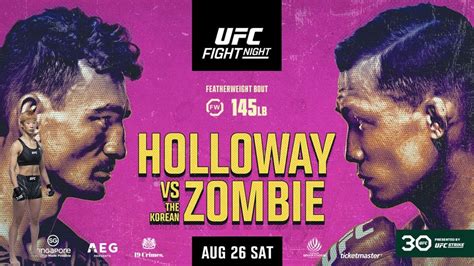 Ufc Fight Night Holloway Vs Korean Zombie The Movie Hot Sex Picture