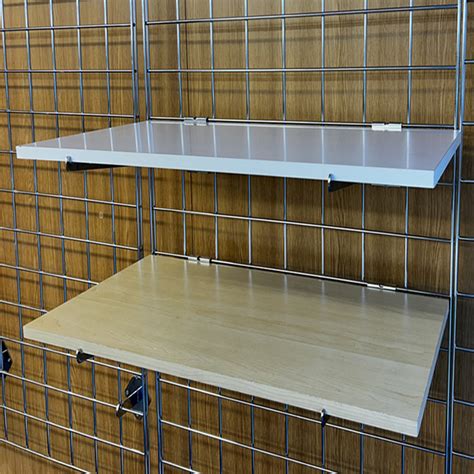 Gridwall Mdf Shelves Shop Fittings Maple Or White Shop Fittings
